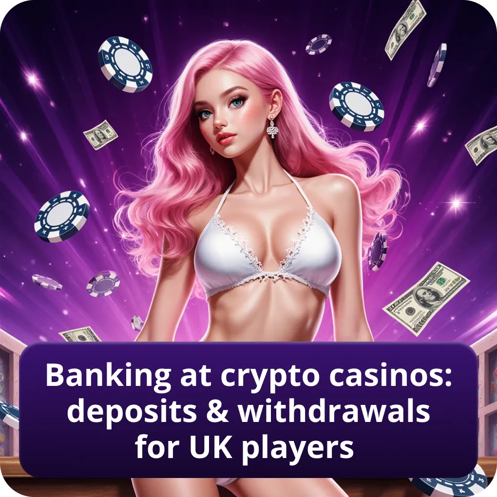 Banking at crypto casinos: deposits & withdrawals for UK players