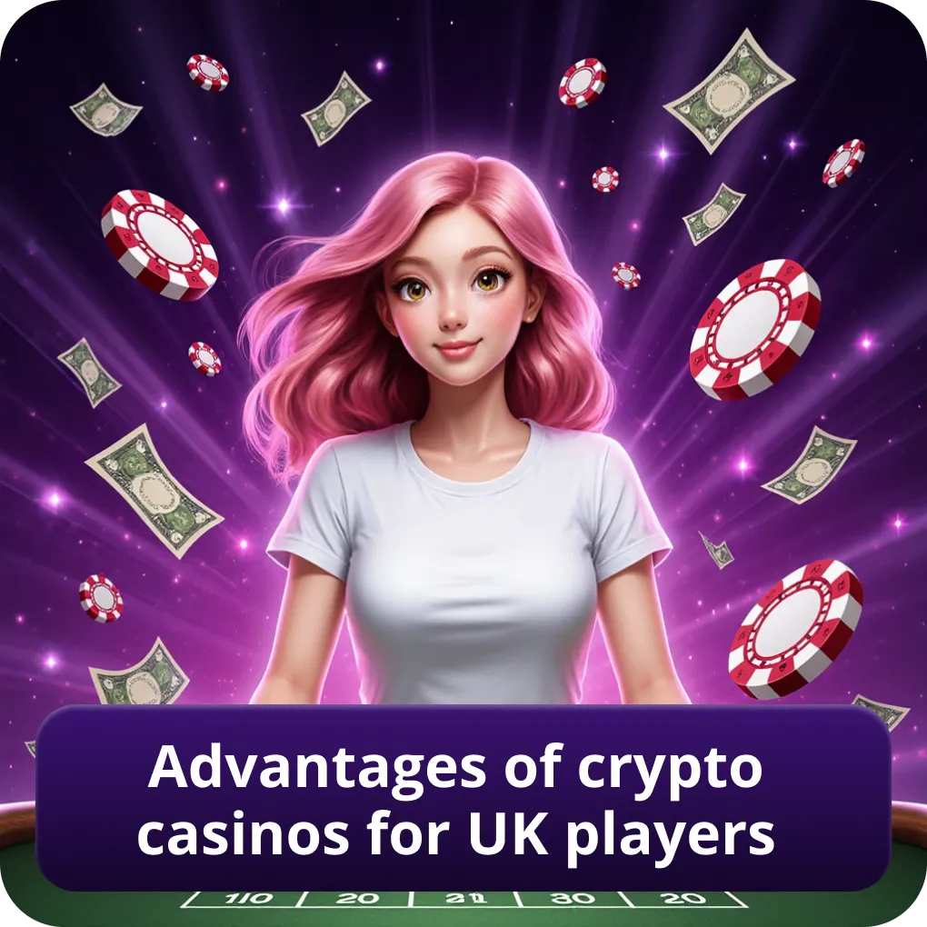 Advantages of crypto casinos for UK players
