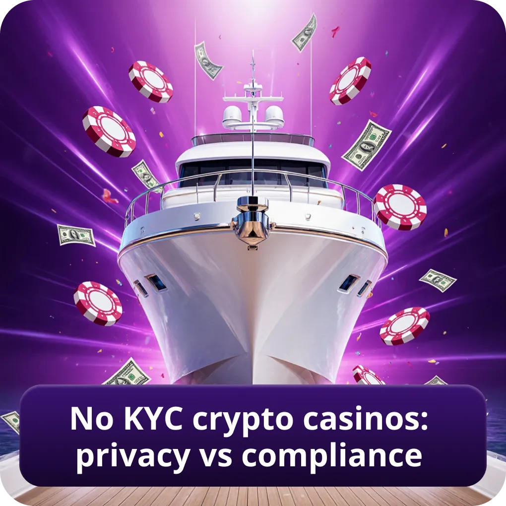 No KYC crypto casinos: privacy vs compliance